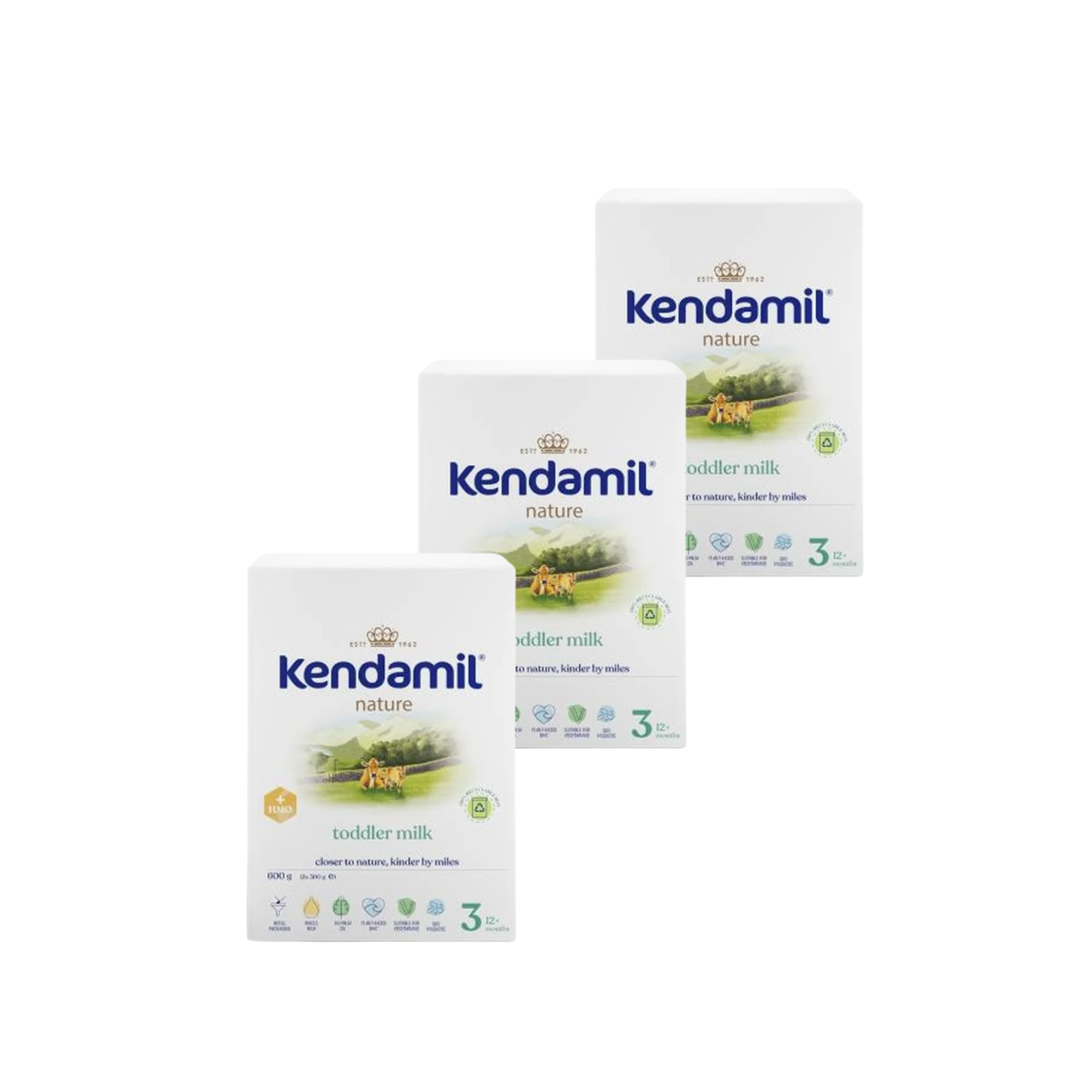 Kendamil Nature 3 HMO+, 3 x 600 g zdjęcie