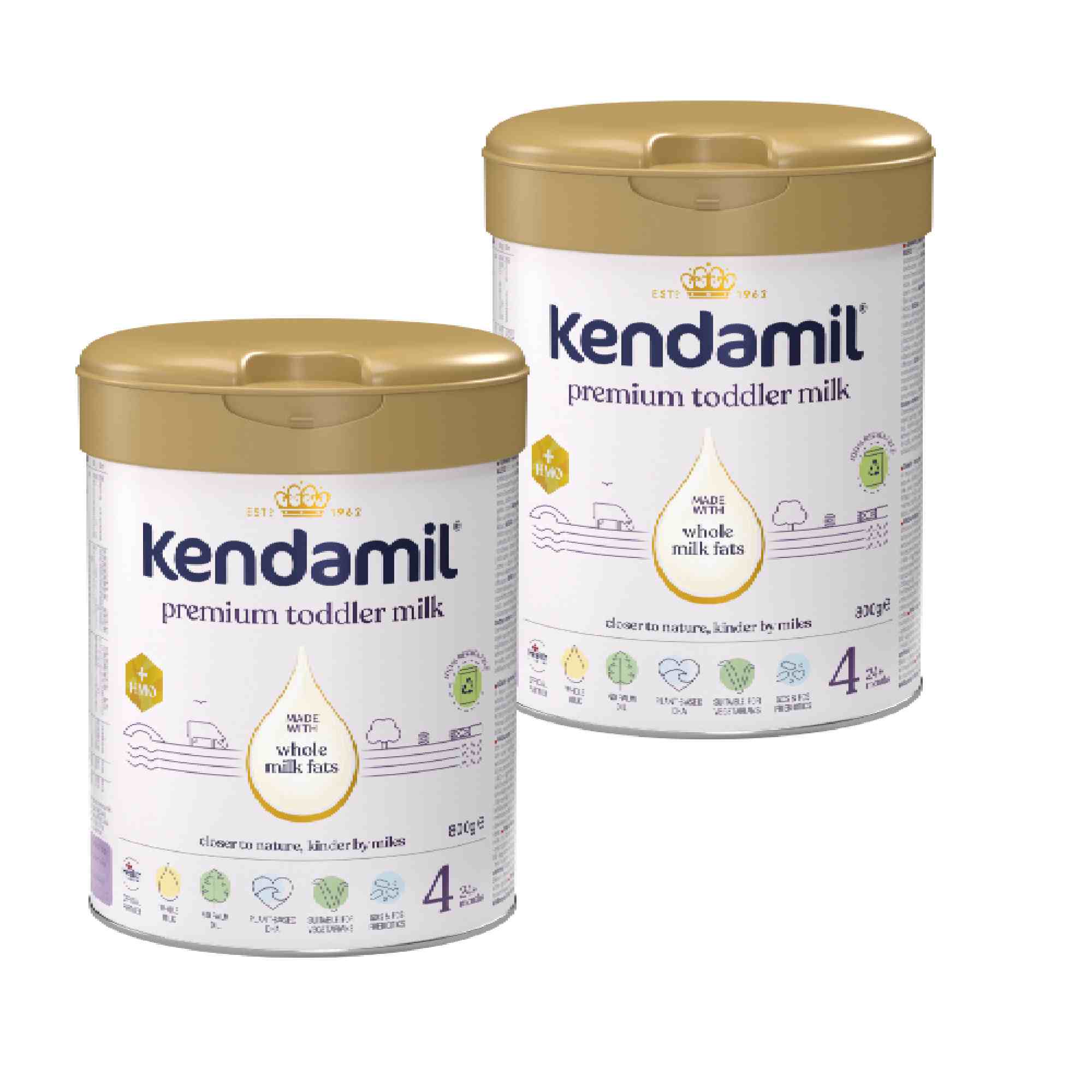 Kendamil Premium 4 HMO+, 2 x 800 g zdjęcie