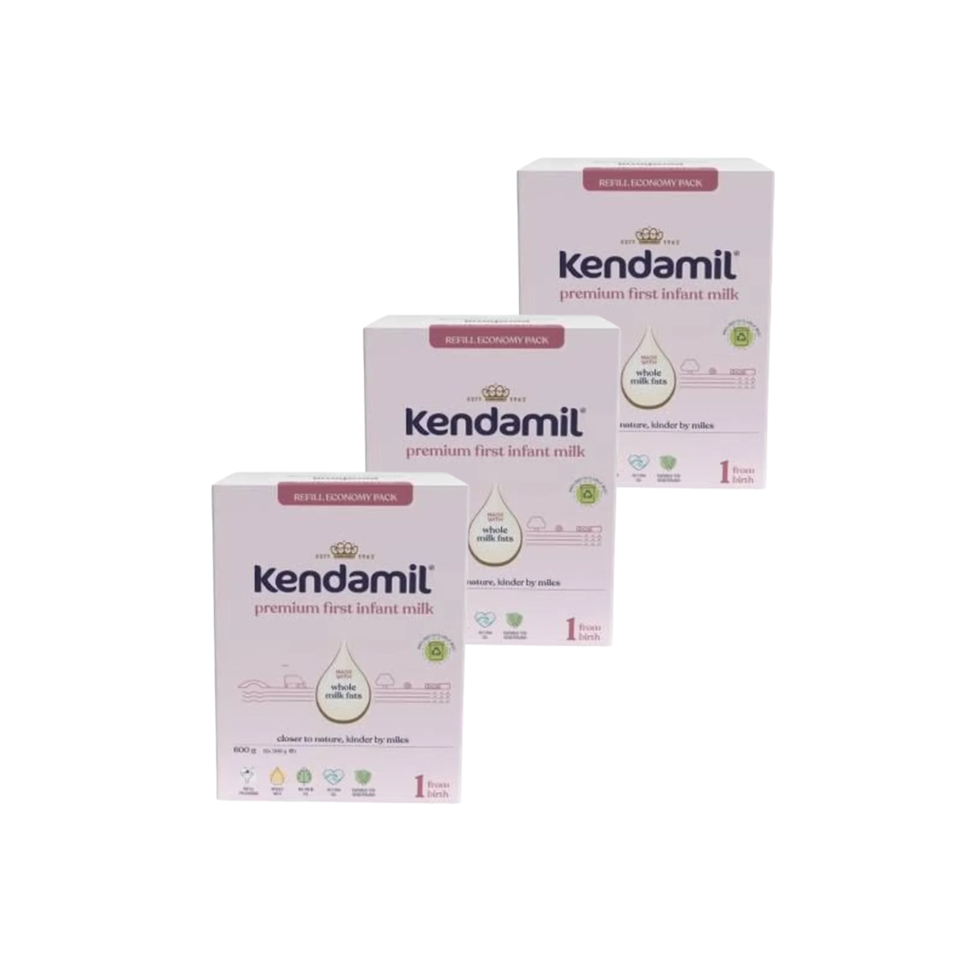 Kendamil Premium Box 1, 3 x 600 g zdjęcie