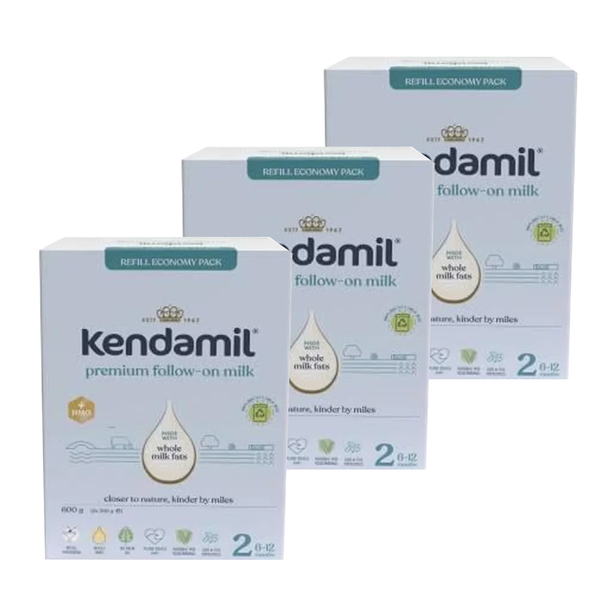 Kendamil Premium Box 2, 3 x 600 g zdjęcie