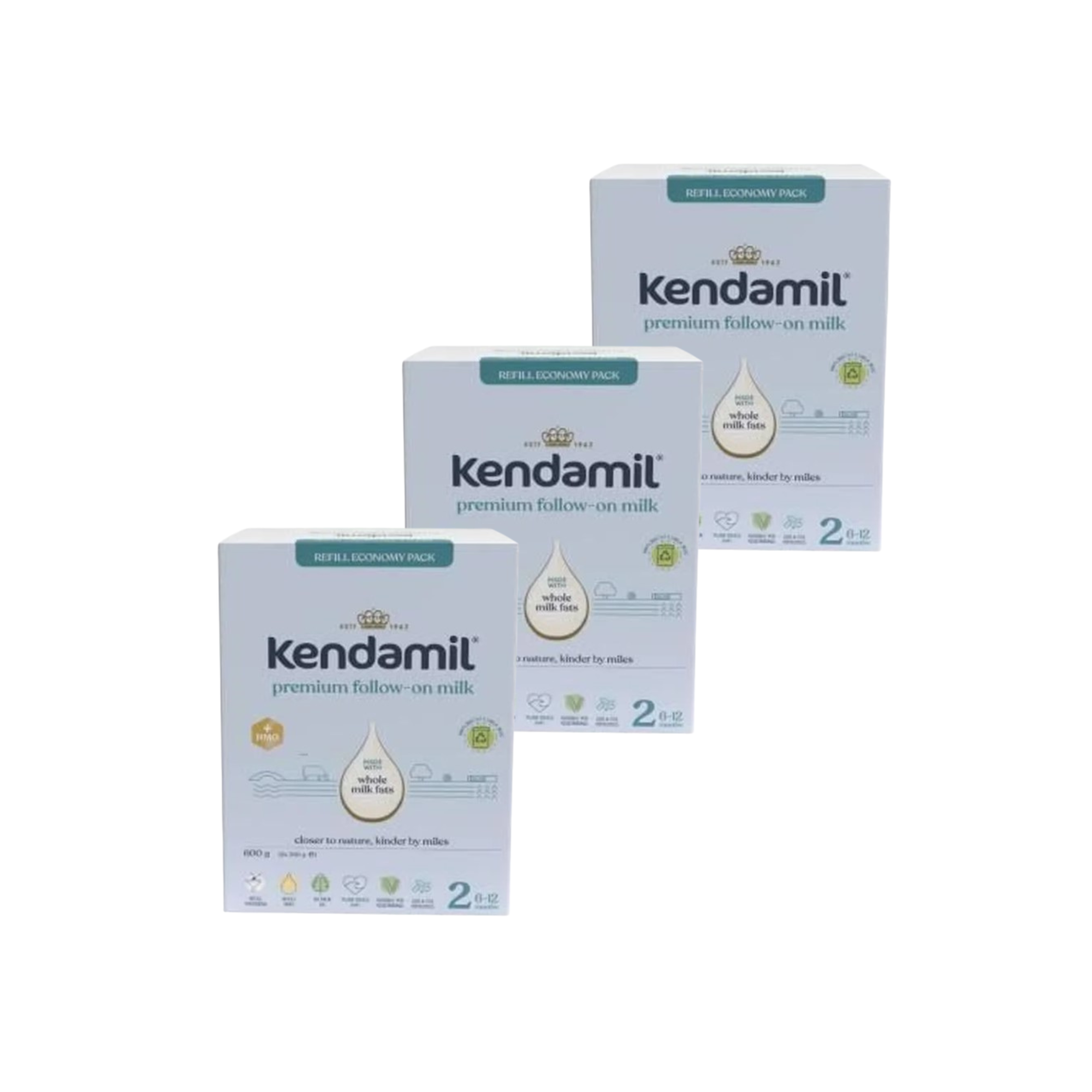 Kendamil Premium Box 2, 3 x 600 g zdjęcie