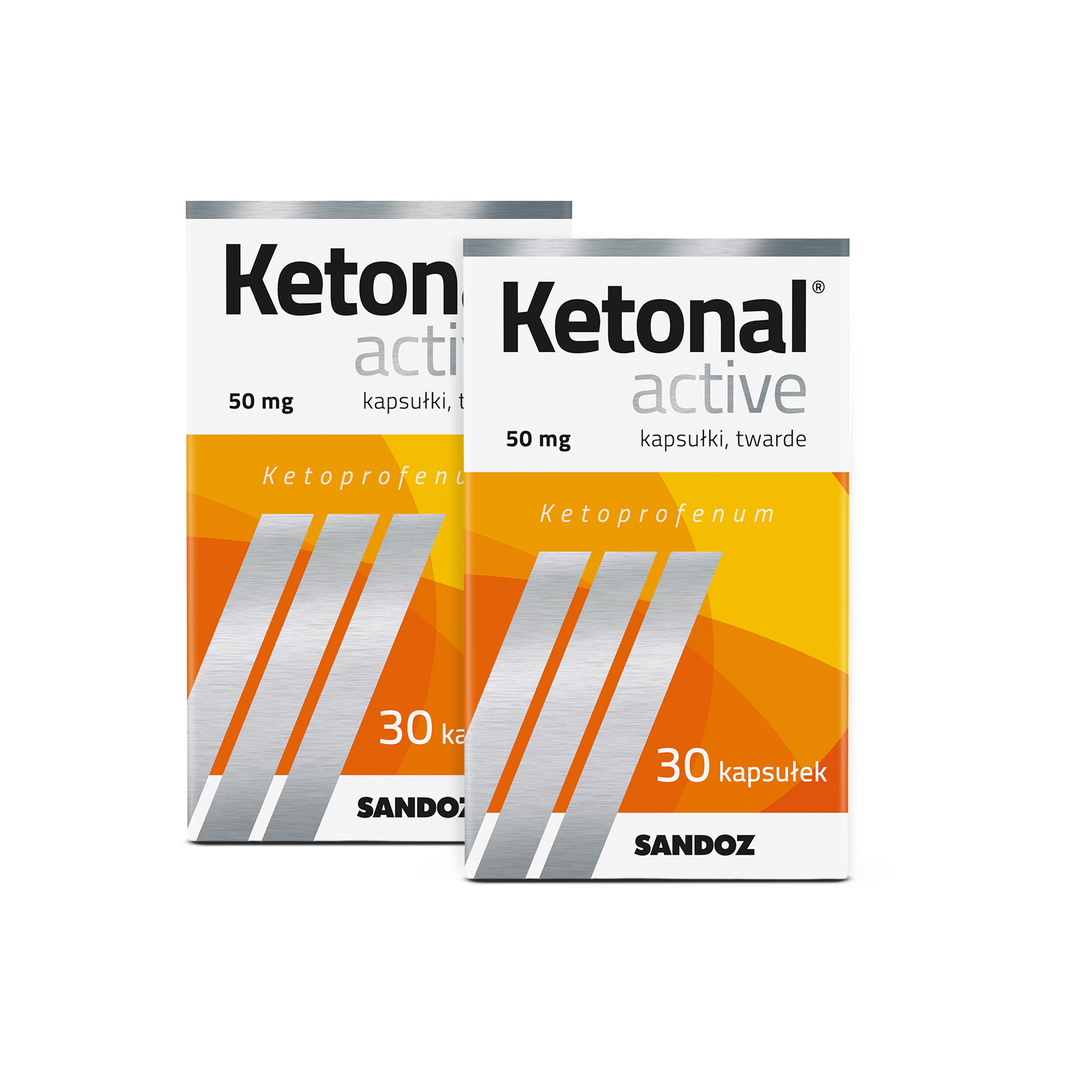 Ketonal Active 50 mg 30 kapsułek twardych
