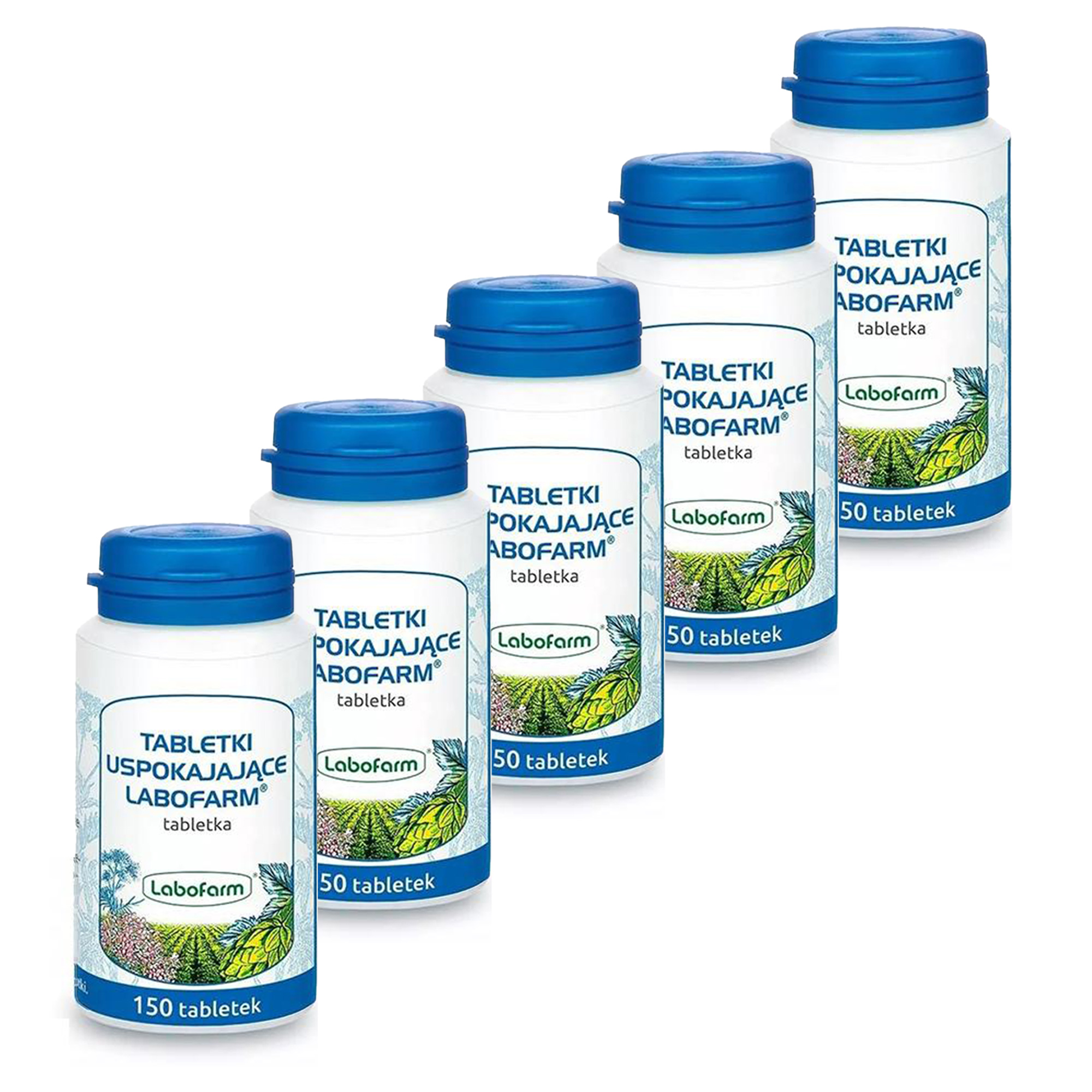 Labofarm, tabletki uspokajające, 5 x 150 sztuk zdjęcie