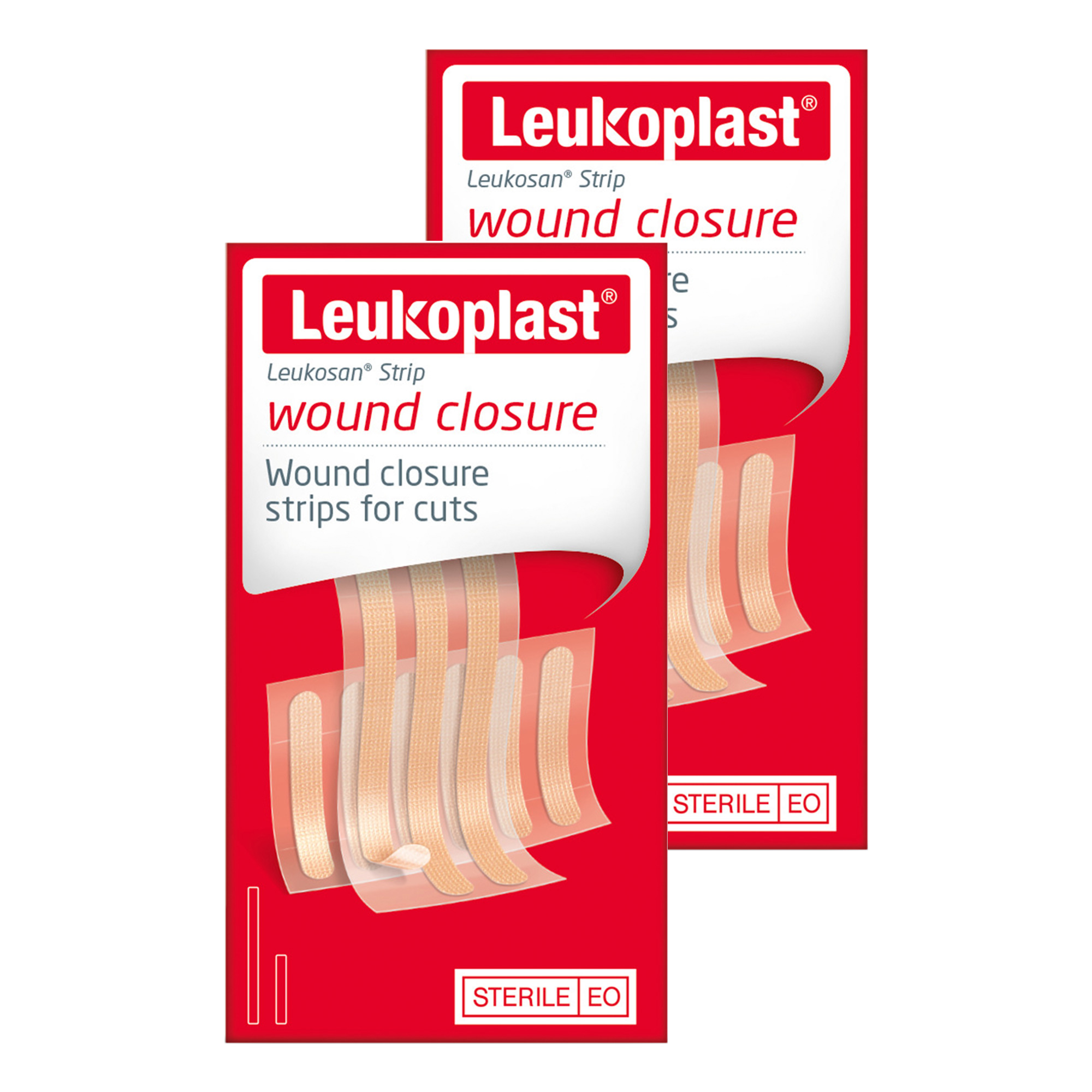 Leukoplast® Strip, sterylne paski do zamykania ran, 2 x 9 sztuk zdjęcie