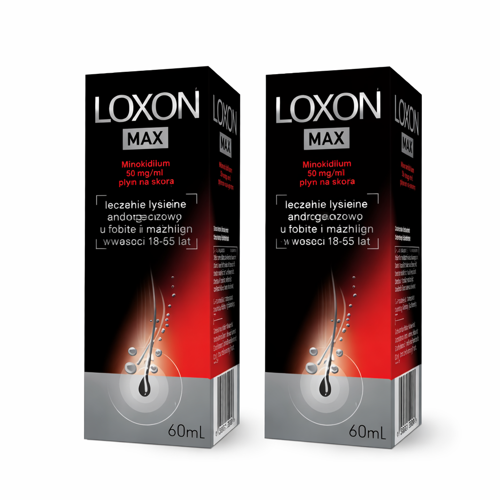Loxon Max (Loxon 5%), 50 mg/ml, płyn na skórę, 2 x 60 ml zdjęcie