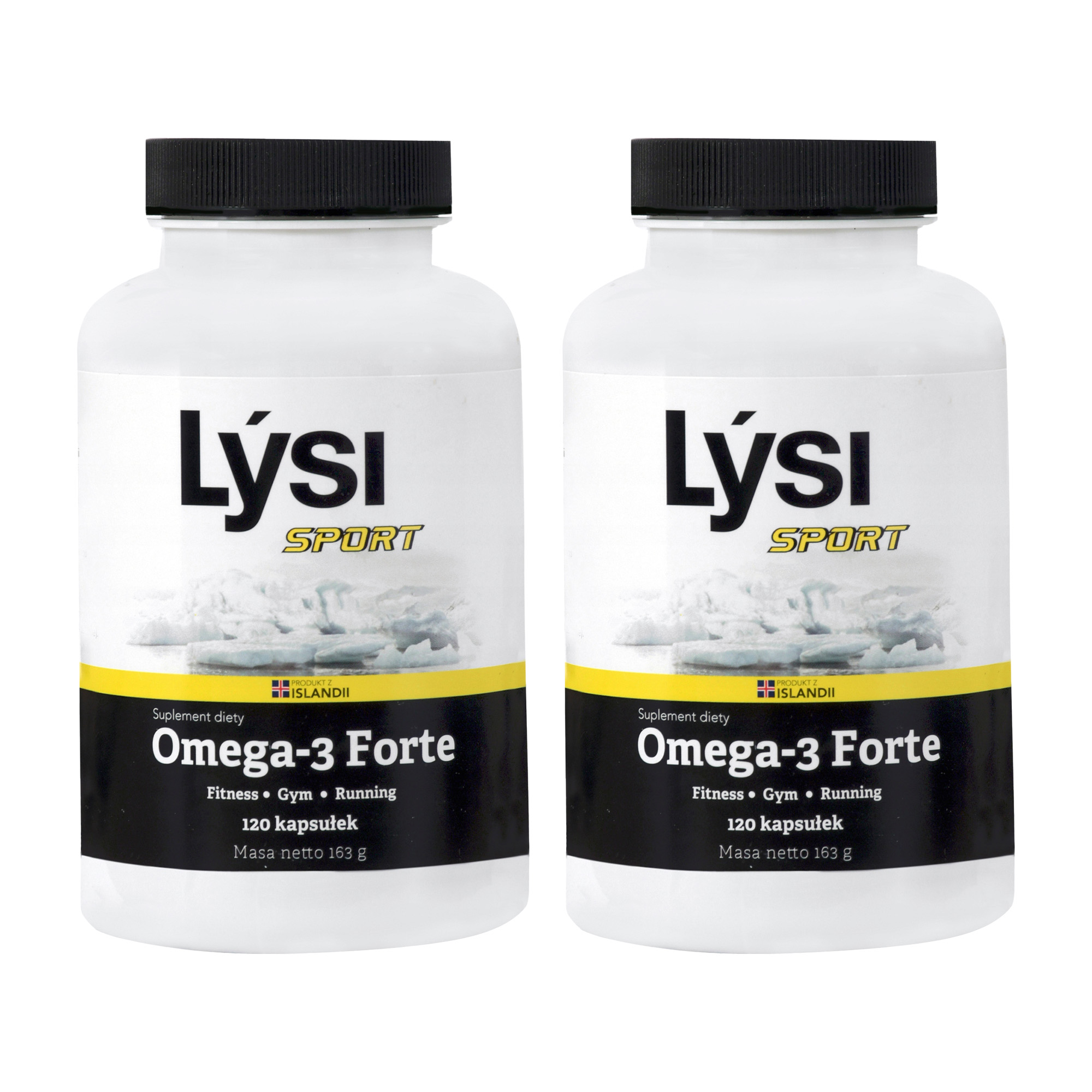 Lysi, Sport Omega 3 Forte 1000 mg, kapsułki, 2 x 120 sztuk zdjęcie