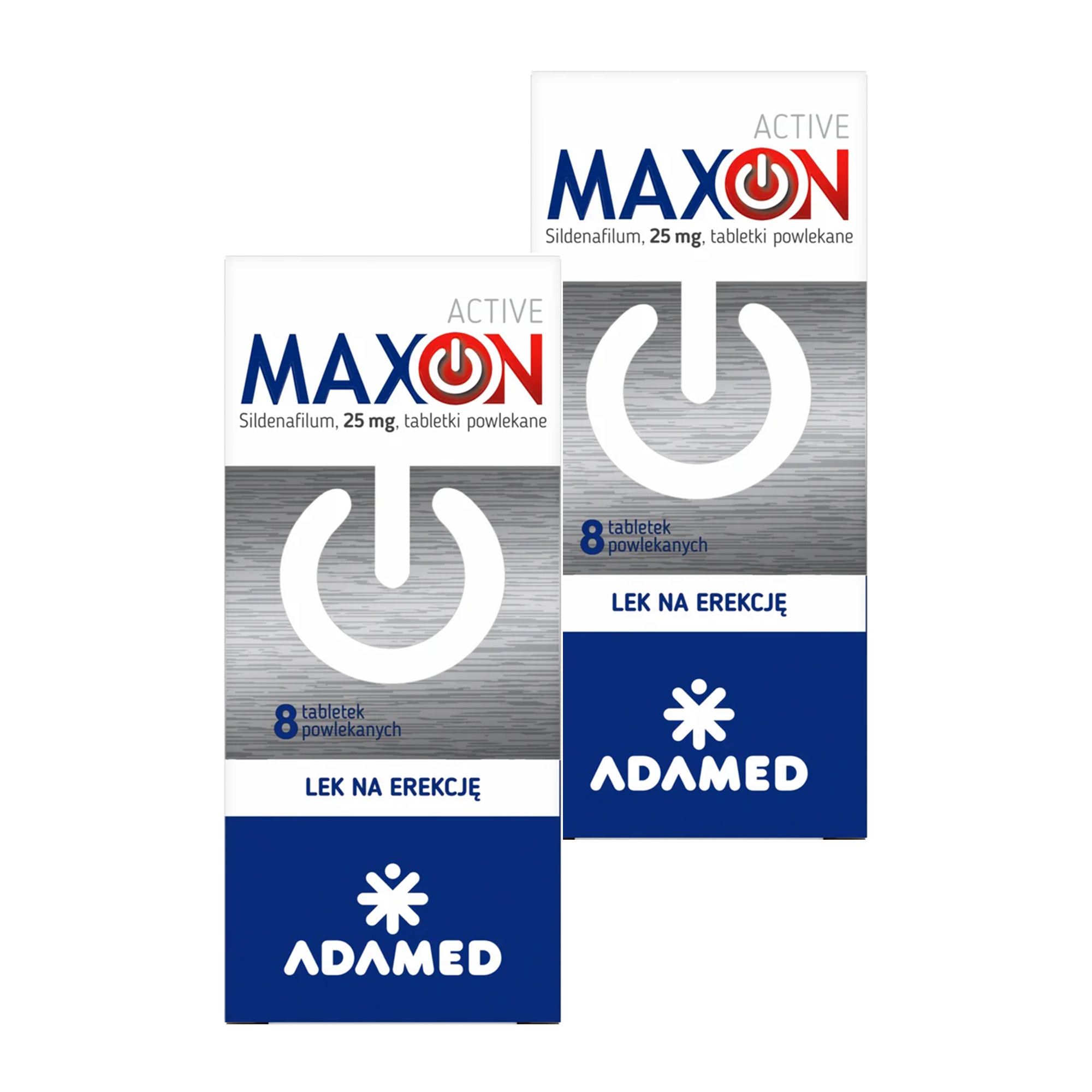 Maxon Active, 25 mg, tabletki powlekane, 2 x 8 sztuk zdjęcie