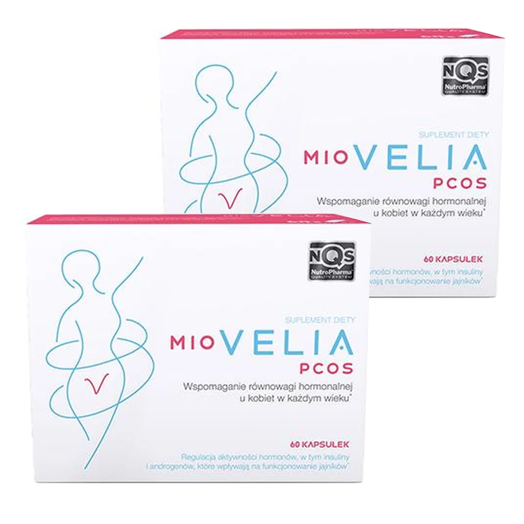 Miovelia PCOS, kapsułki, 2 x 60 sztuk zdjęcie