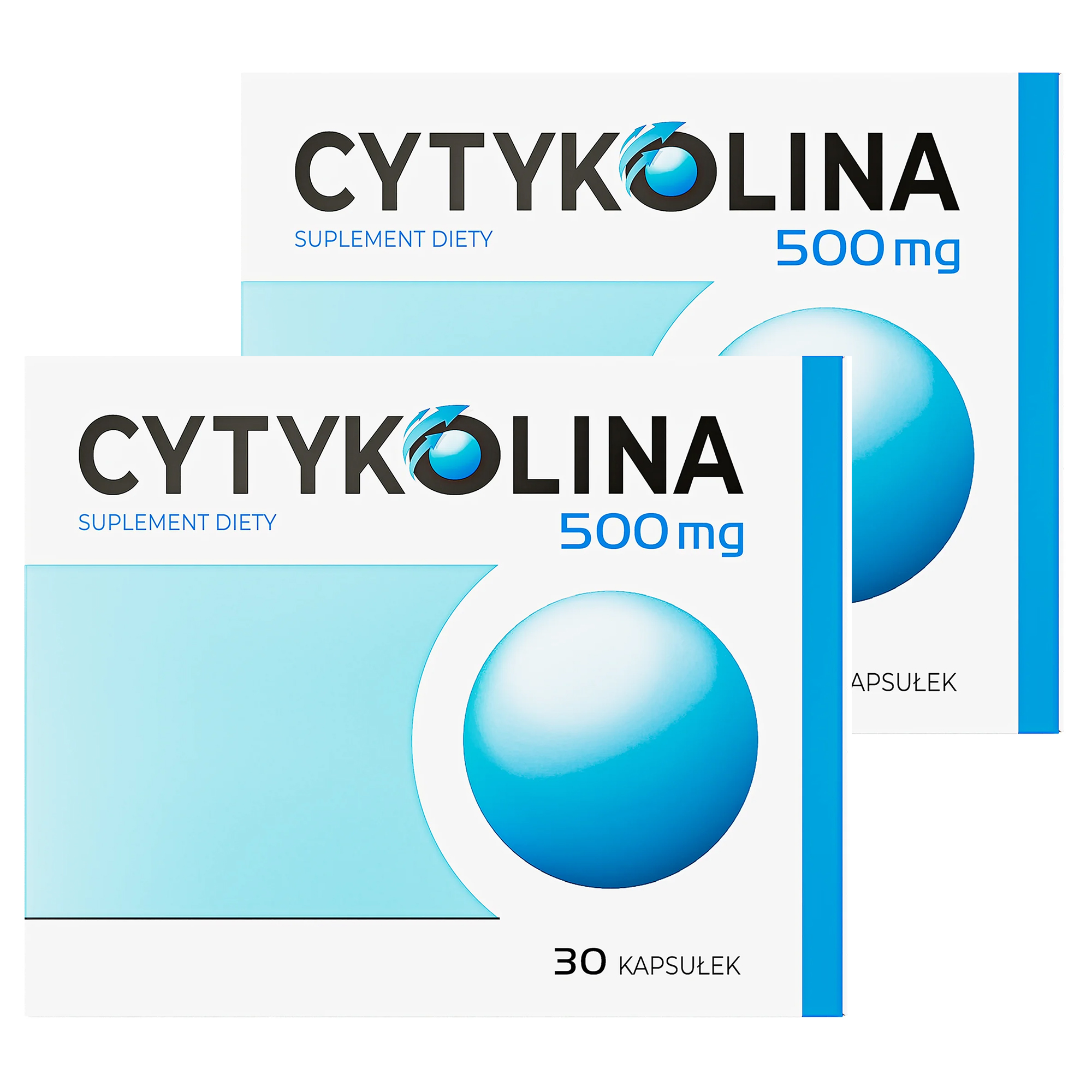 Cytykolina 500 mg, 2 x 30 kapsułek zdjęcie