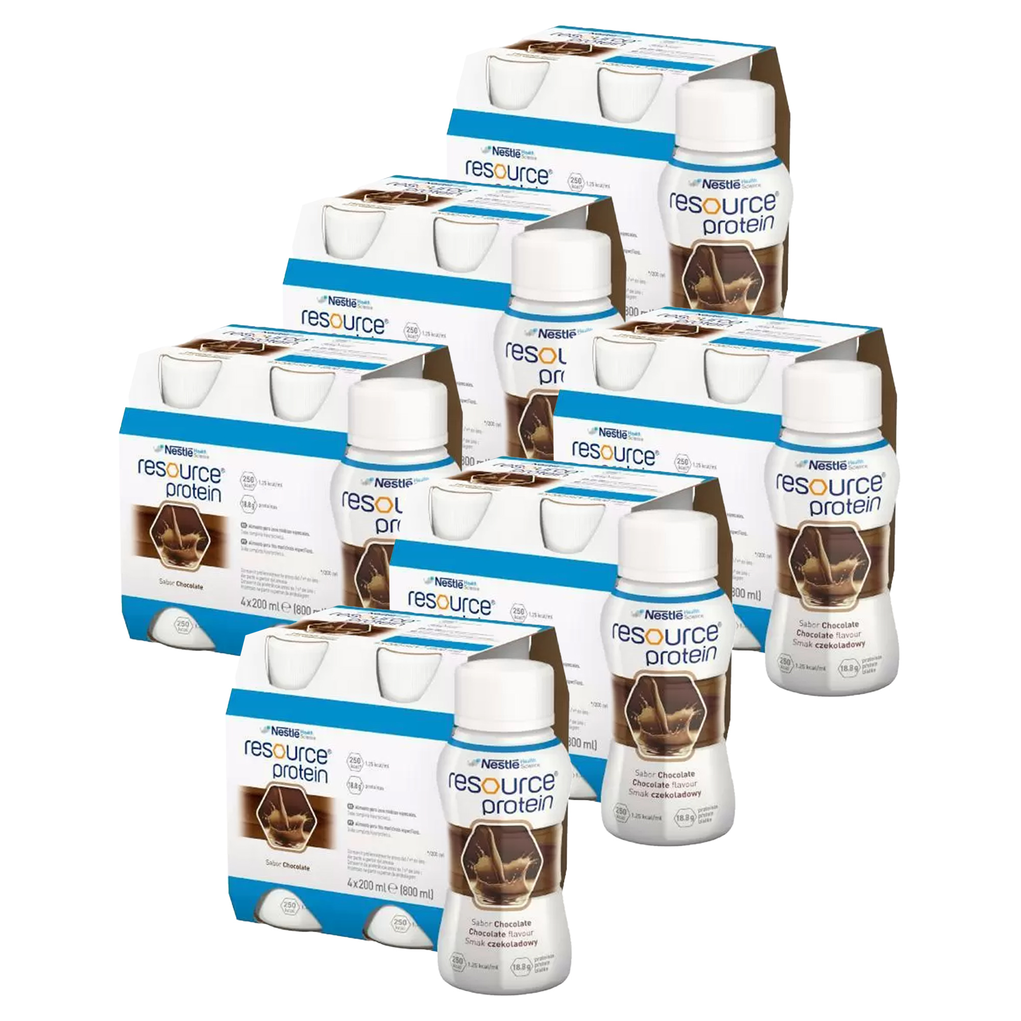 Resource Protein, płyn o smaku czekoladowym, 24 x 200 ml zdjęcie