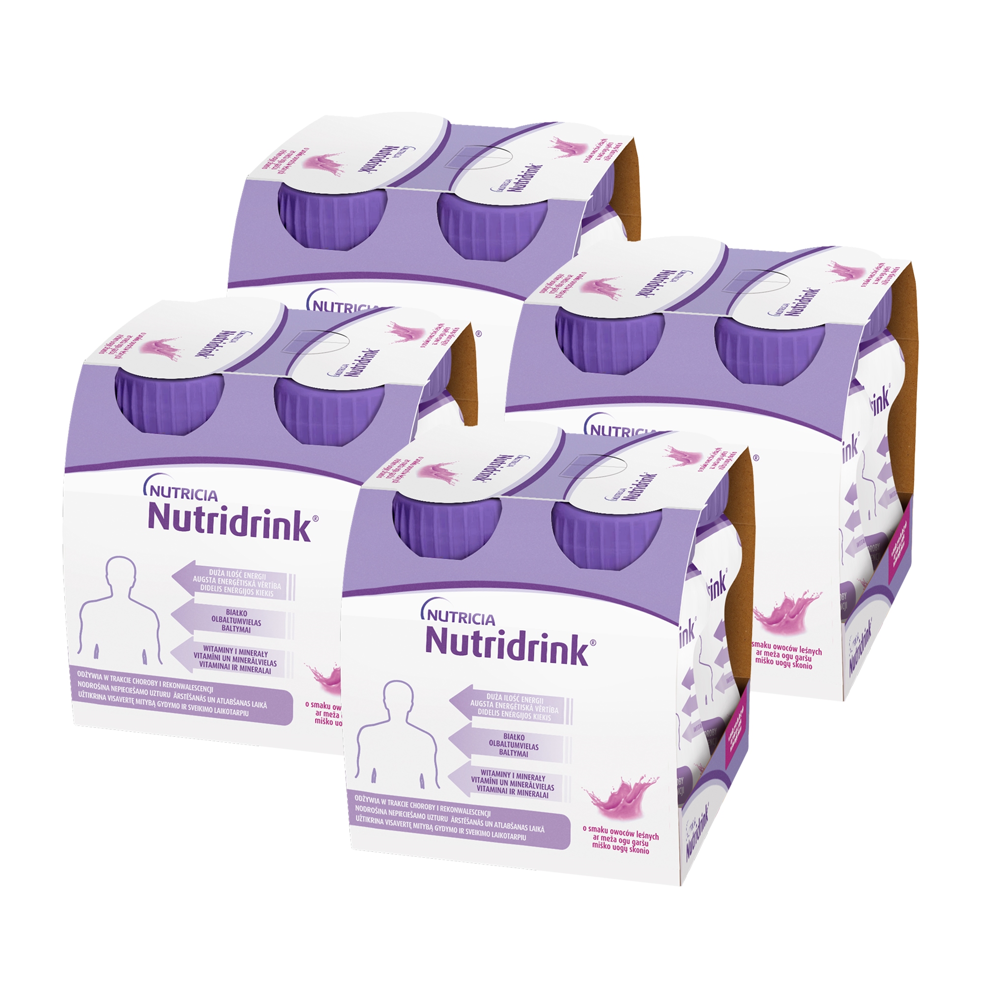 Nutridrink o smaku owoców leśnych, 16 x 125 ml zdjęcie