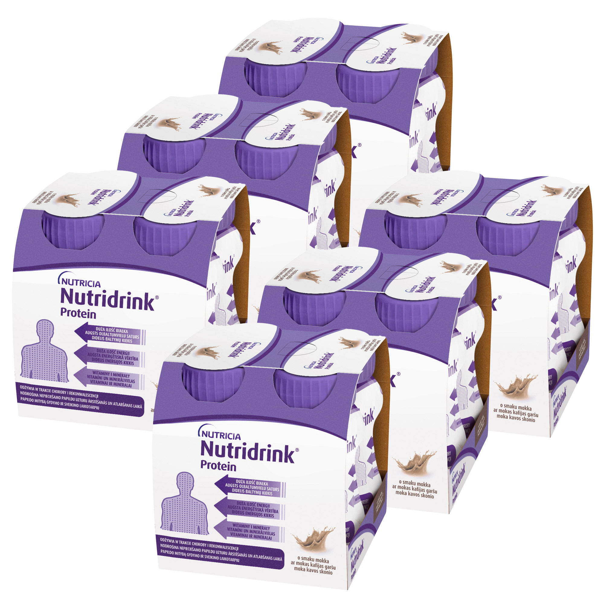 Nutridrink Protein, o smaku mokka, 24 x 125 ml zdjęcie