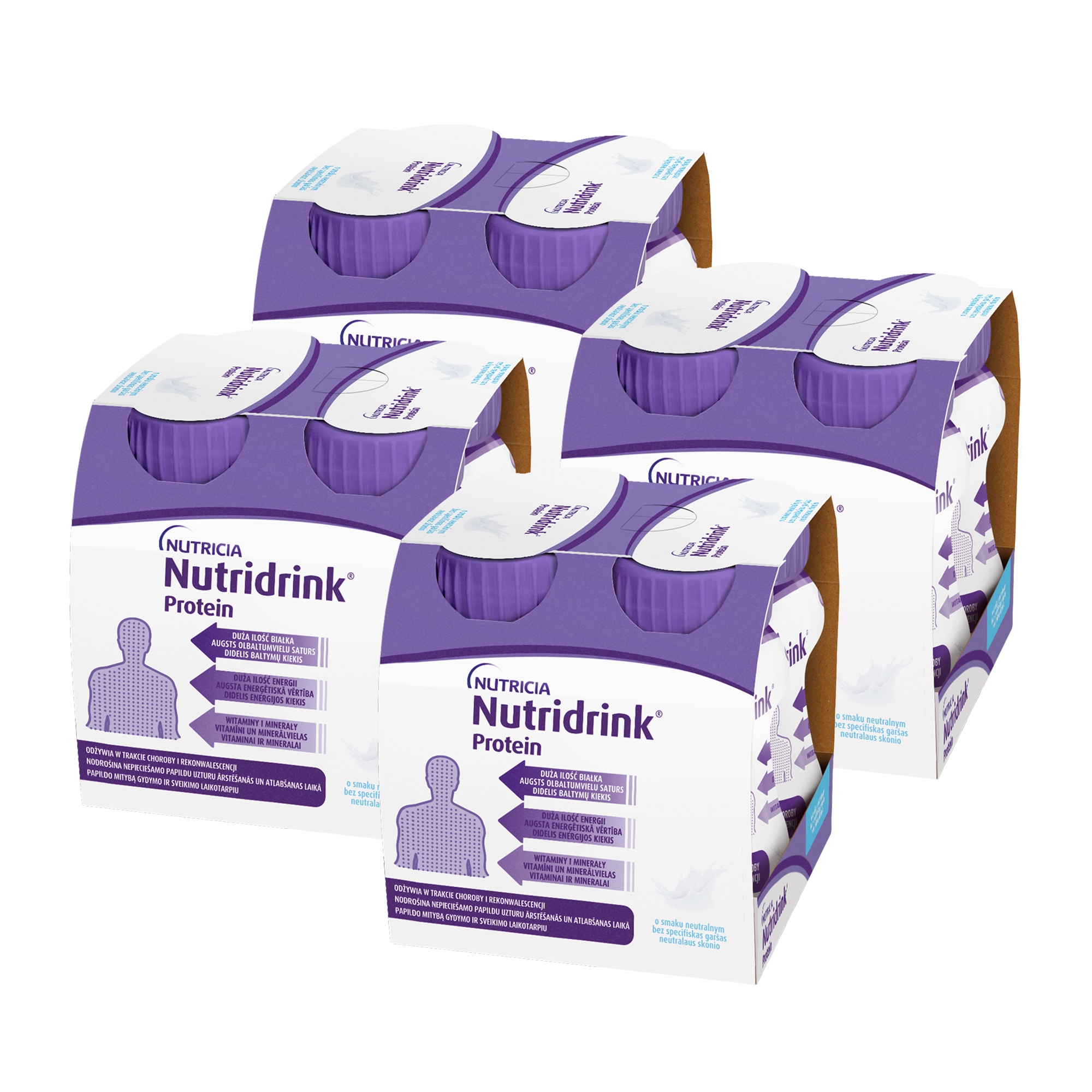Nutridrink Protein, o smaku neutralnym, 16 x 125 ml zdjęcie