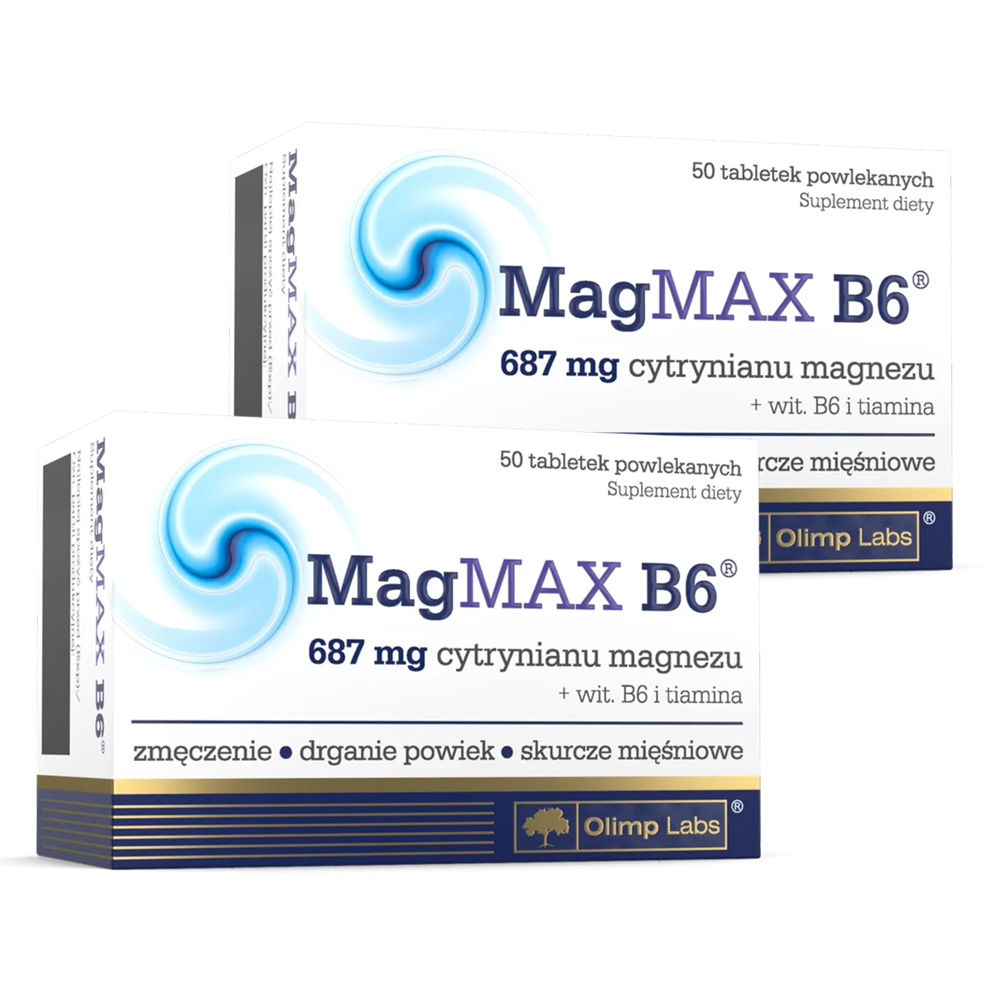 Olimp, MagMAX B6, tabletki powlekane, 2 x 50 sztuk zdjęcie