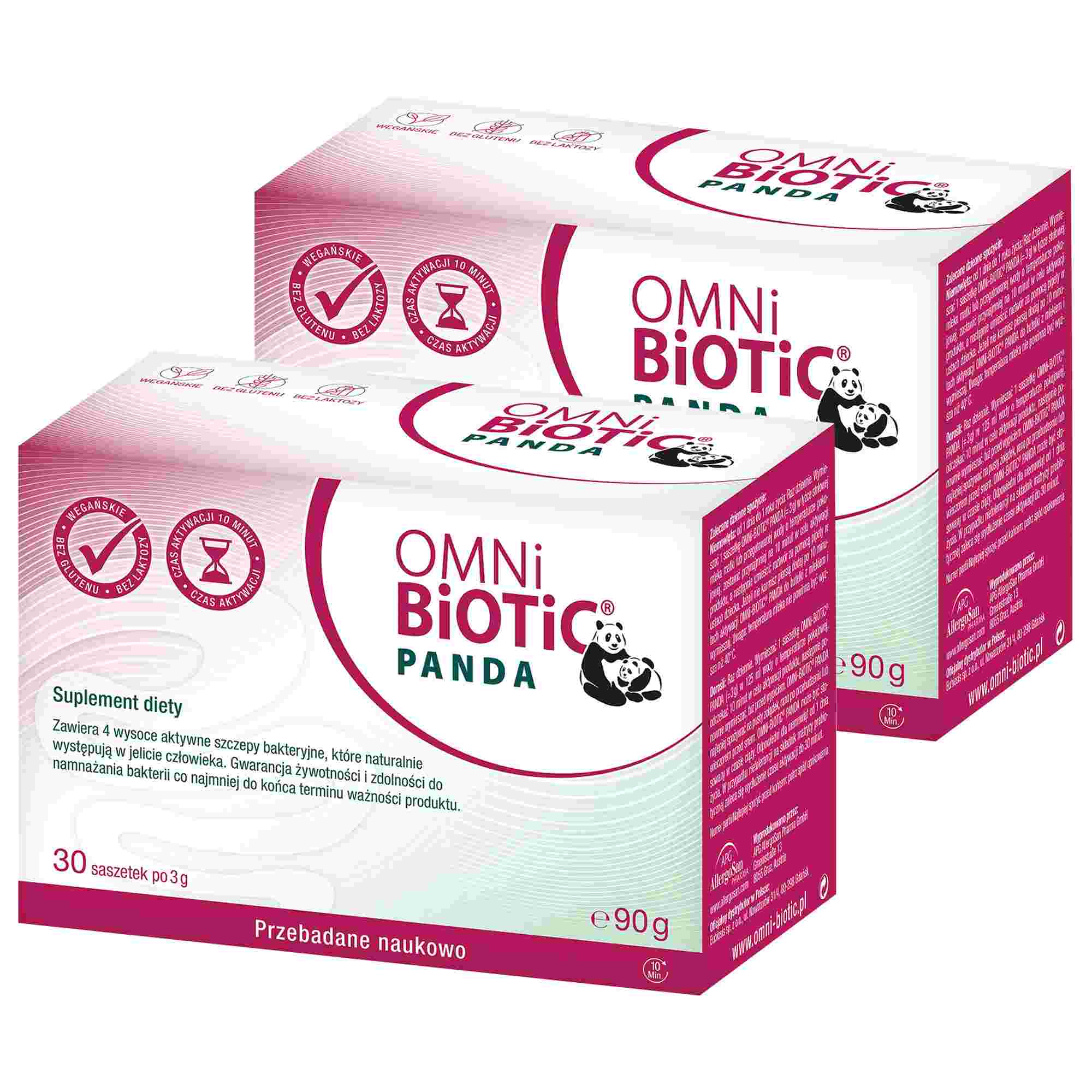Omni-Biotic Panda, proszek, saszetki, 2 x 30 sztuk zdjęcie