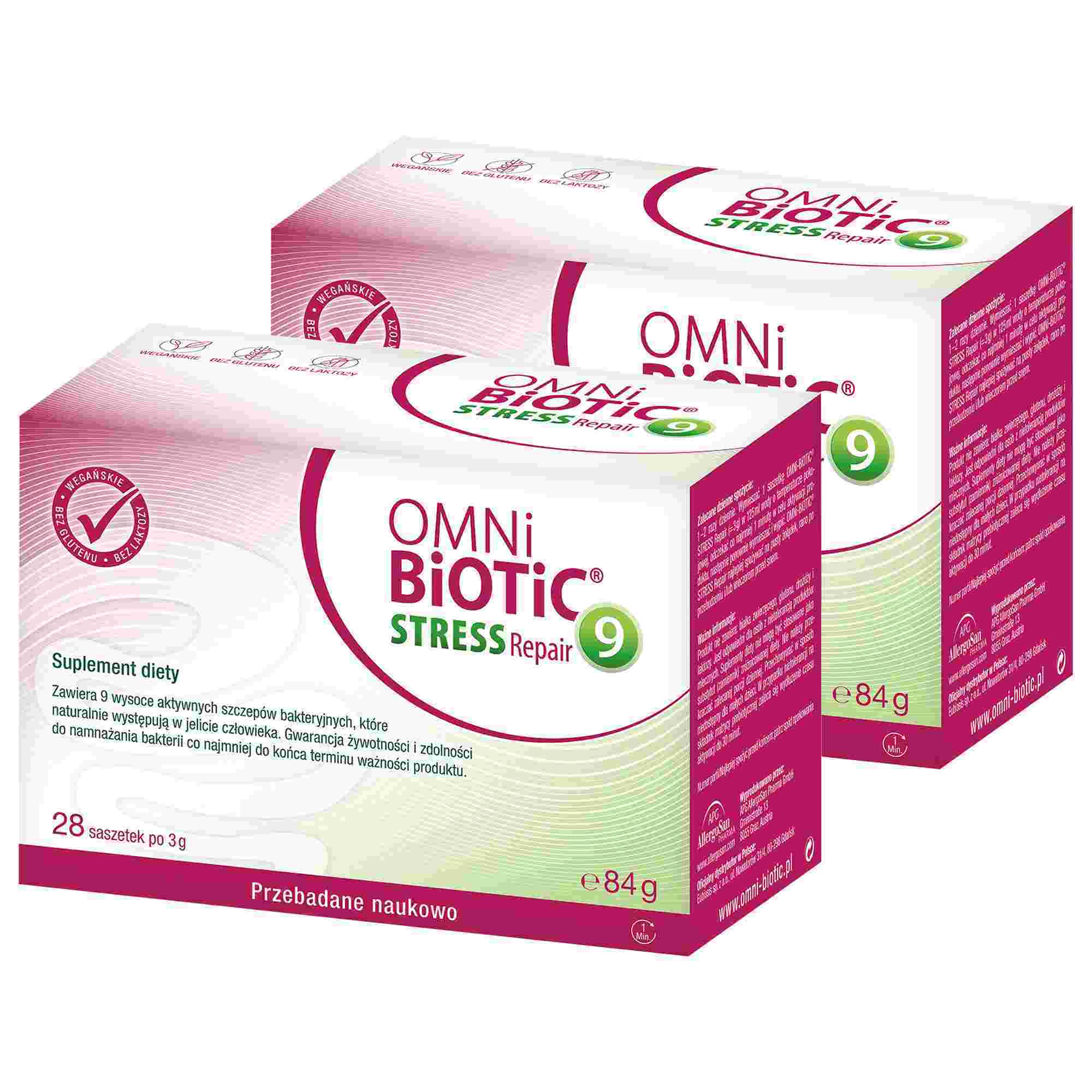 Omni-Biotic Stress Repair 9, proszek, 2 x 28 saszetek zdjęcie