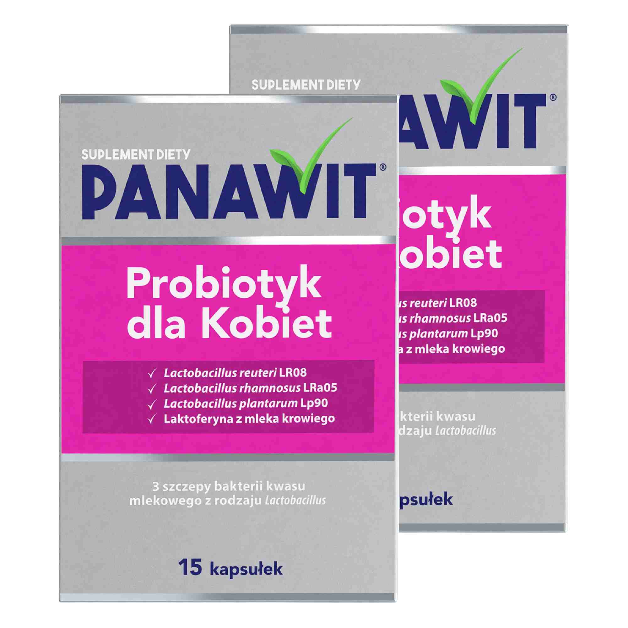 Panawit, Probiotyk dla Kobiet, kapsułki, 15 sztuk