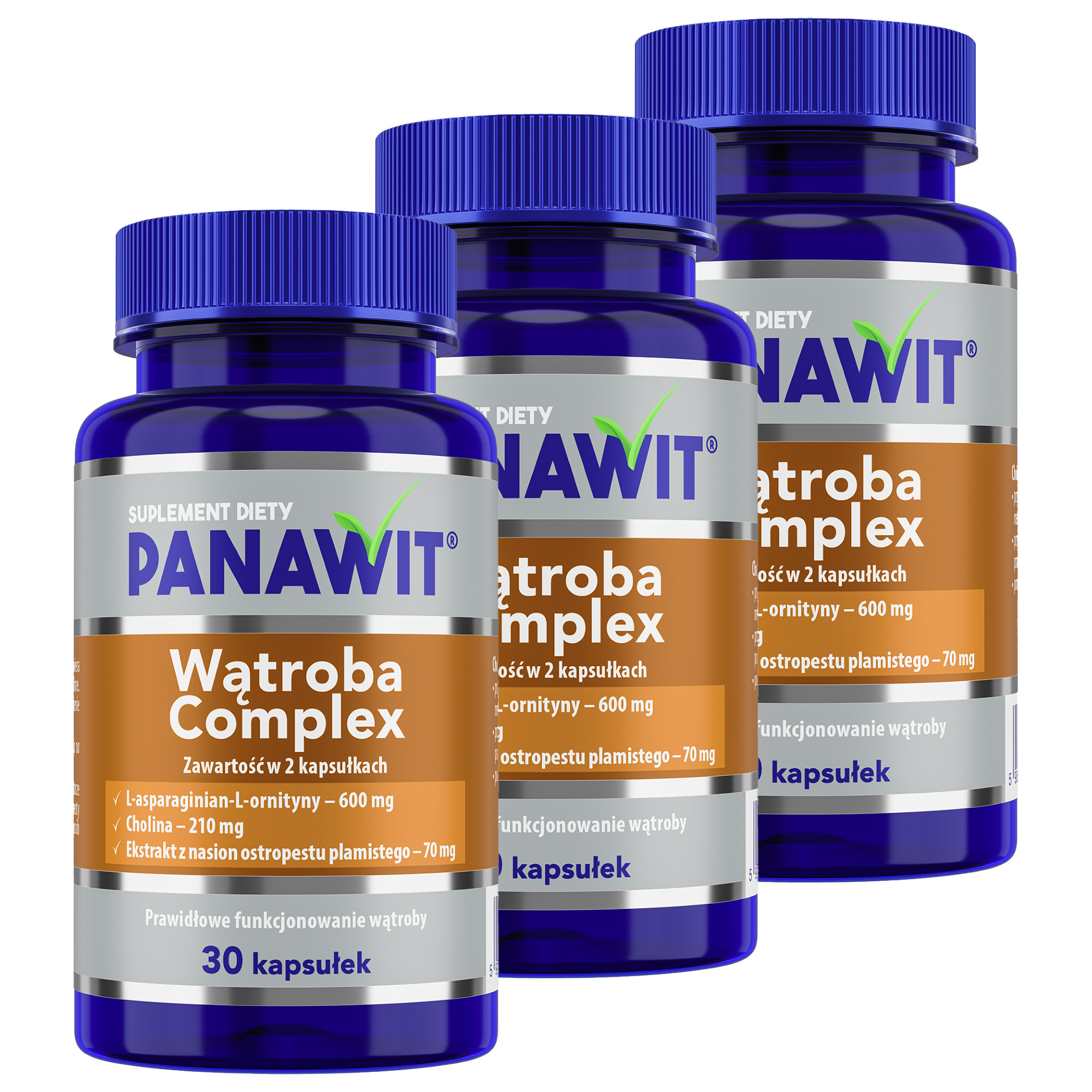 Panawit Wątroba Complex, 3 x 30 kapsułek zdjęcie