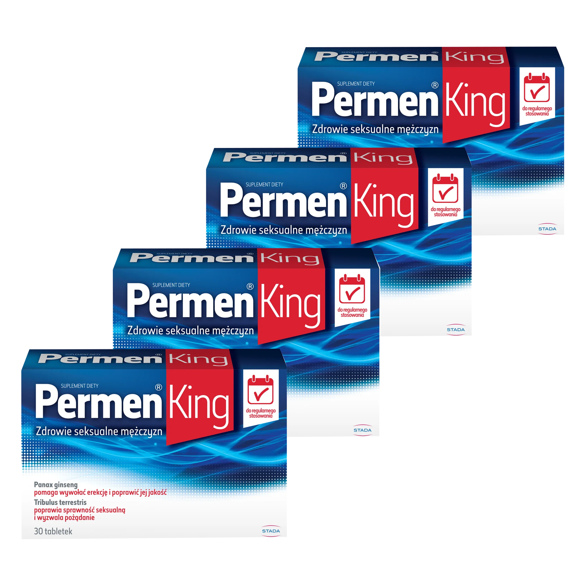 PERMEN KING, tabletki, 4 x 30 sztuk zdjęcie