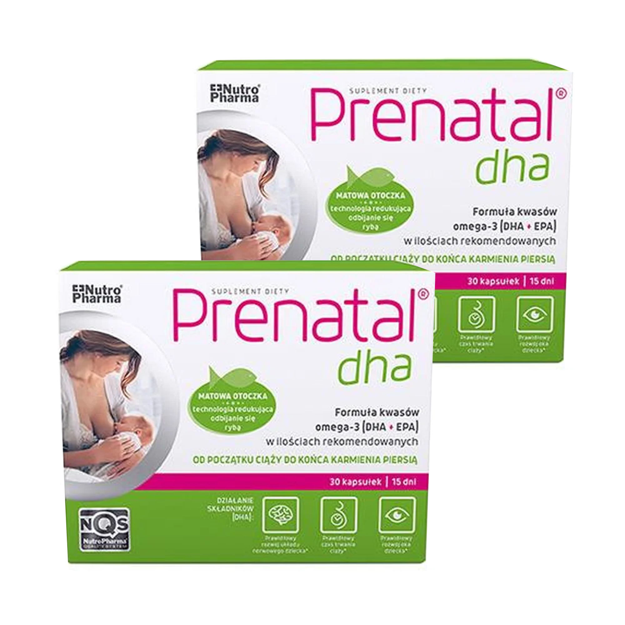Prenatal DHA, kapsułki, 2 x 30 sztuk zdjęcie