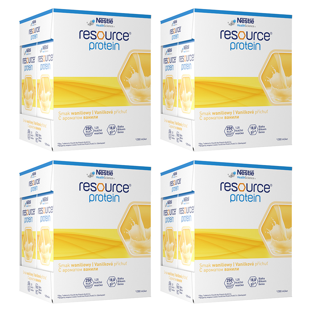 ) Resource Protein, płyn, smak waniliowy, 16 x 200 ml zdjęcie