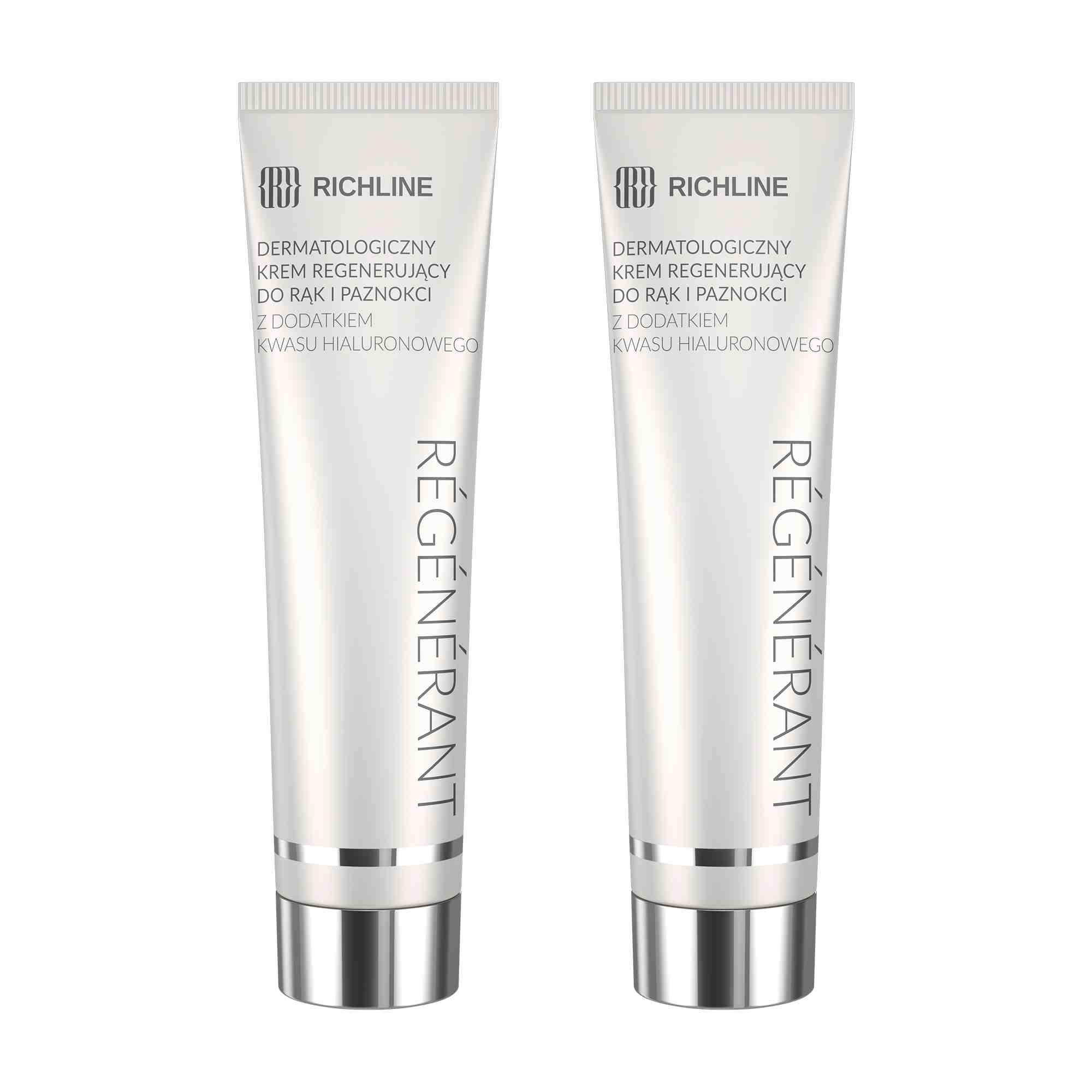 Richline Regenerant Dermatologiczny krem regenerujący do rąk i paznokci, 2 x 60 ml zdjęcie