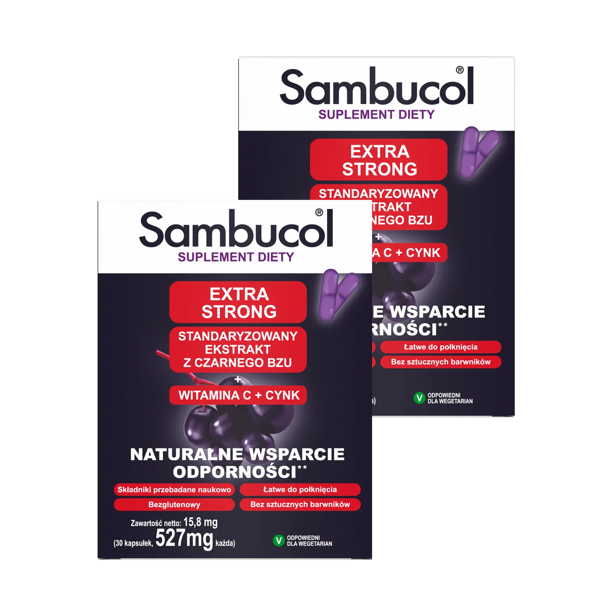 Sambucol Extra Strong 30 kapsułek