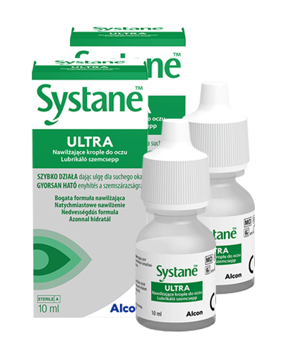 Systane Ultra, nawilżające krople do oczu, 2 x 10 ml zdjęcie