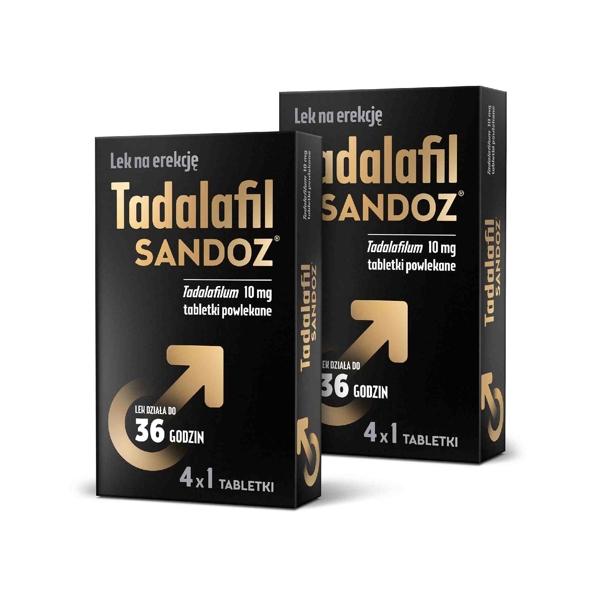 Tadalafil Sandoz, 10mg, tabletki, 2 x 4 sztuki zdjęcie