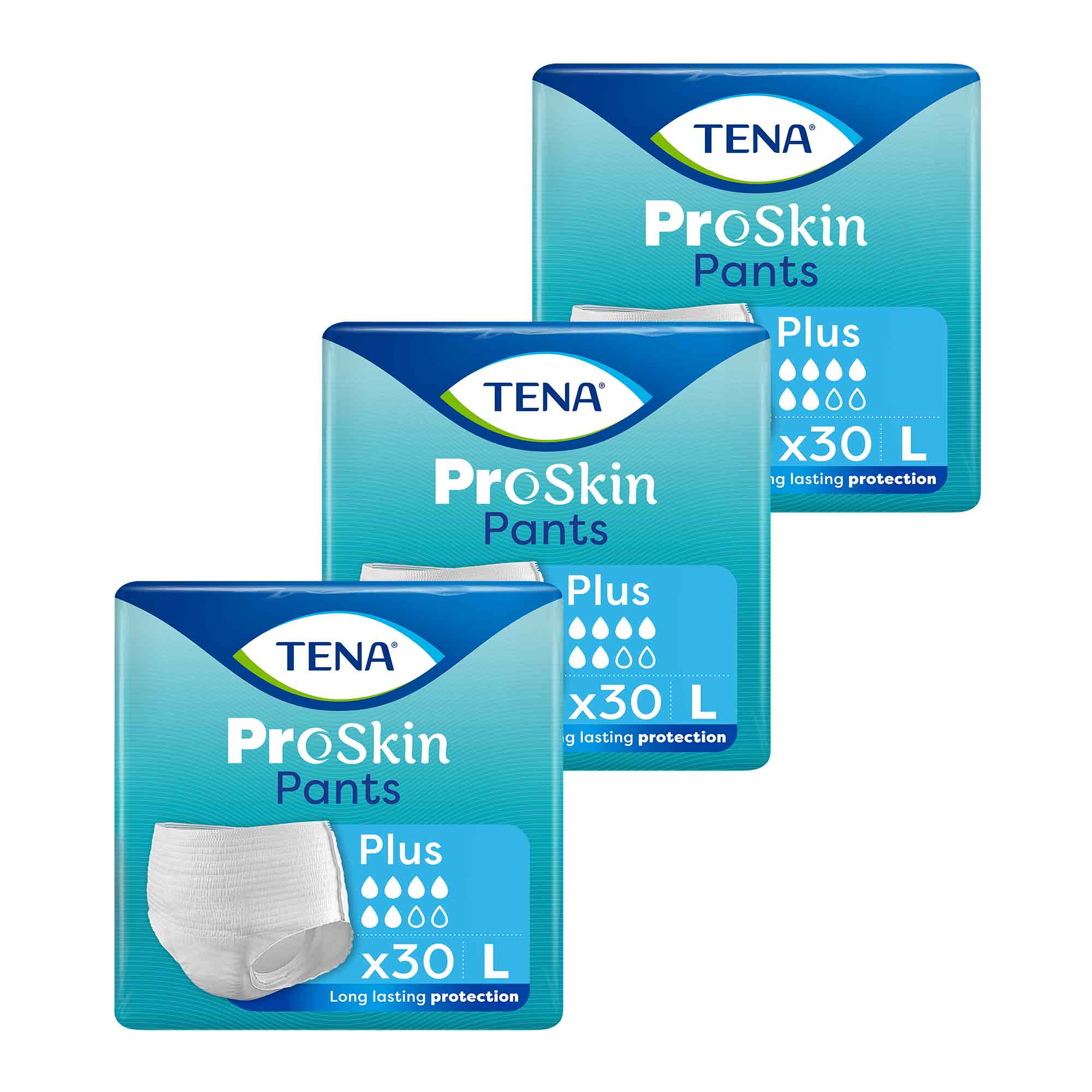 Tena ProSkin Pants Plus majtki chłonne L 30 sztuk