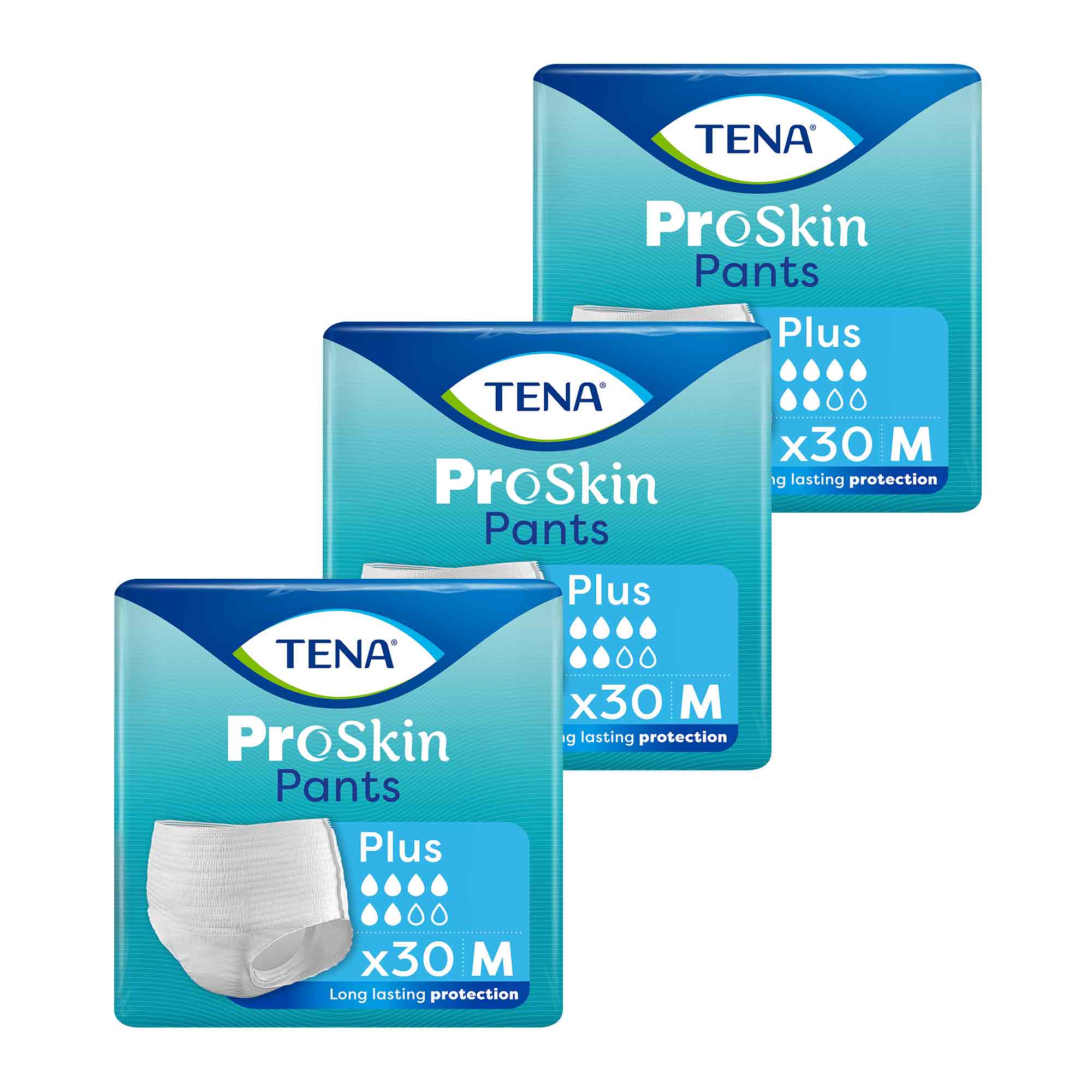 Tena Pants ProSkin Majtki chłonne plus M, 3 x 30 sztuk zdjęcie