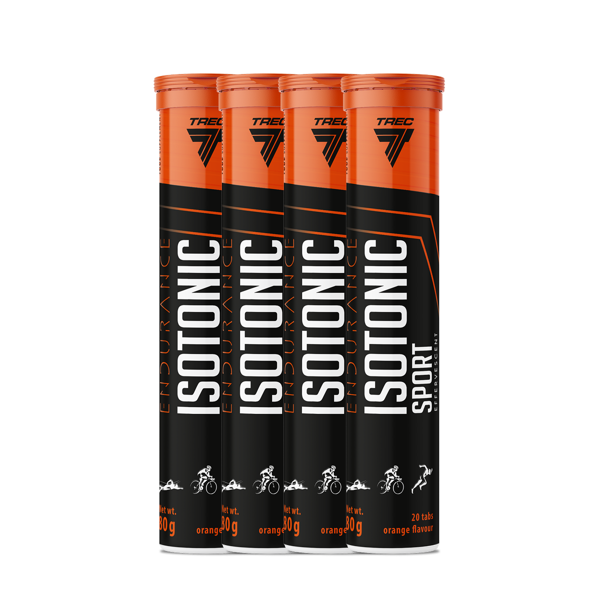 Trec Endurance Isotonic Sport Effervescent Orange, 4 x 20 tabletek zdjęcie