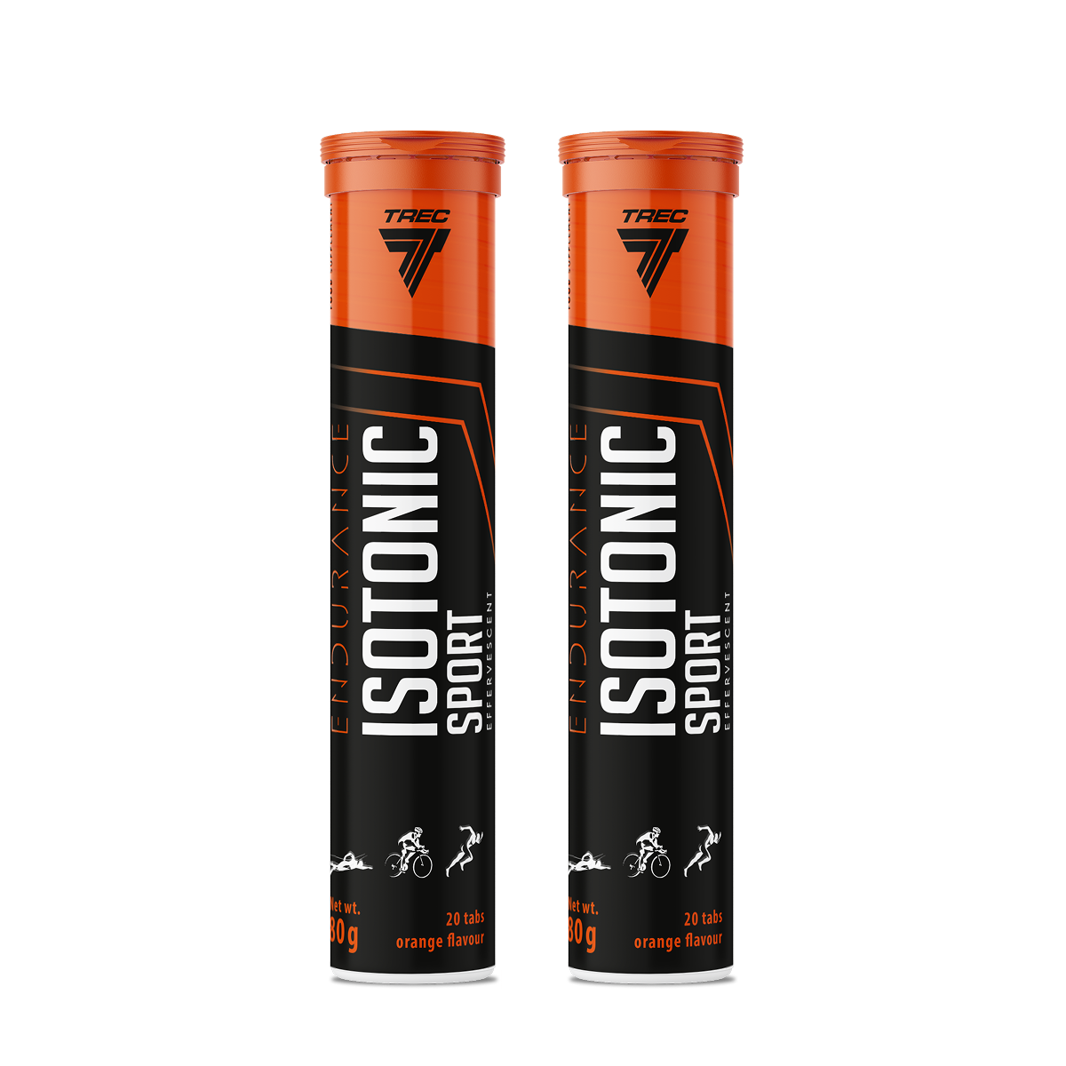 Trec Endurance Isotonic Sport Effervescent Orange, 2 x 20 tabletek zdjęcie