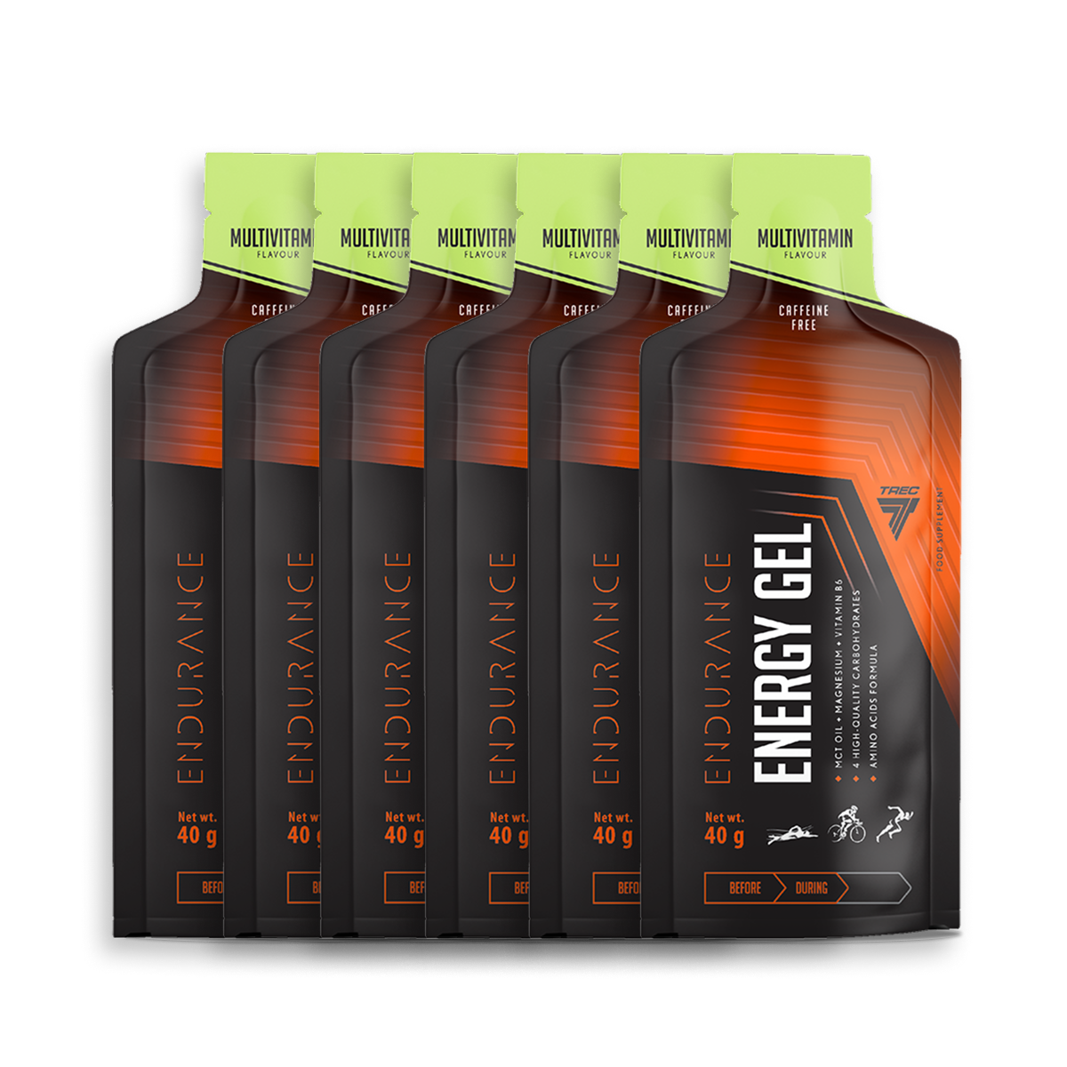 Trec Endurtance Energy Gel Multivitamin, żel, 6 x 40 g