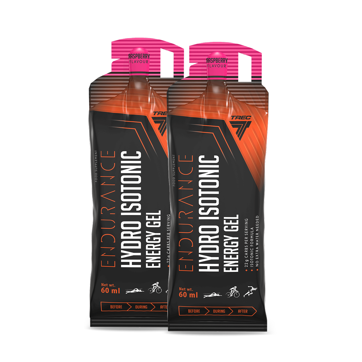 Trec Endurtance Hydro Isotonic Energy Gel Raspberry, płyn, 60 ml zdjęcie