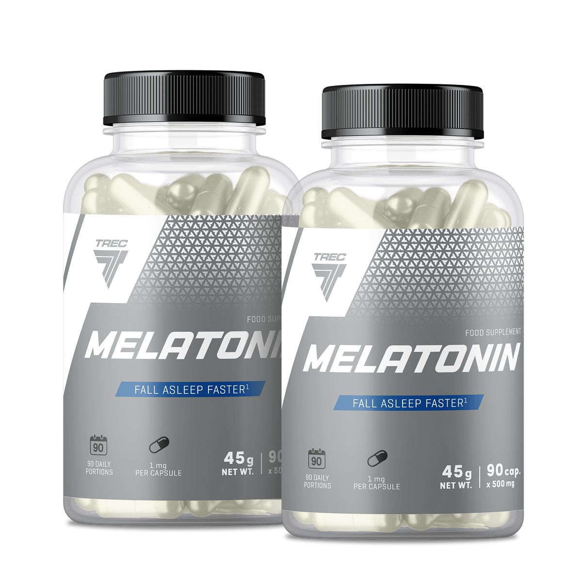 Trec Melatonin, kapsułki, 2 x 90 sztuk