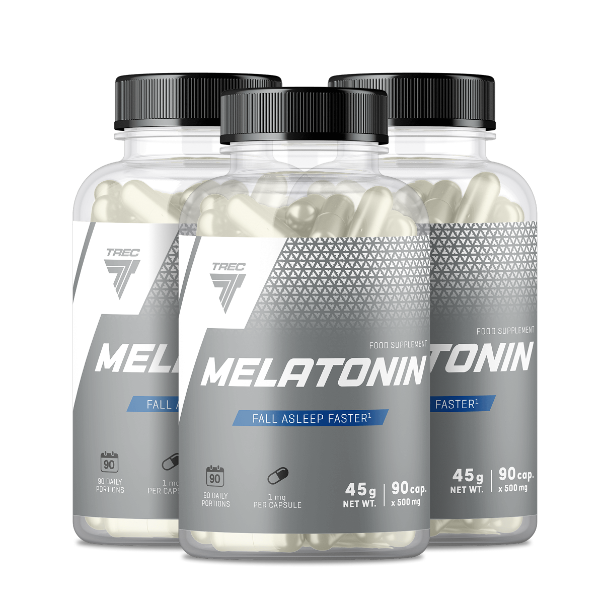 Trec Melatonin, kapsułki, 3 x 90 sztuk
