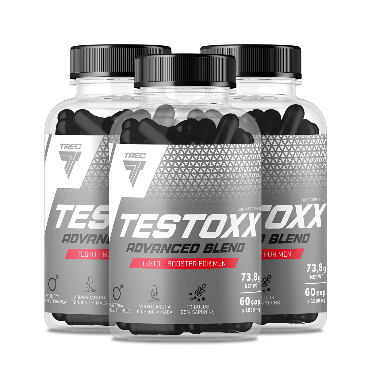 Trec Testoxx , kapsułki, 3 x 60 sztuk