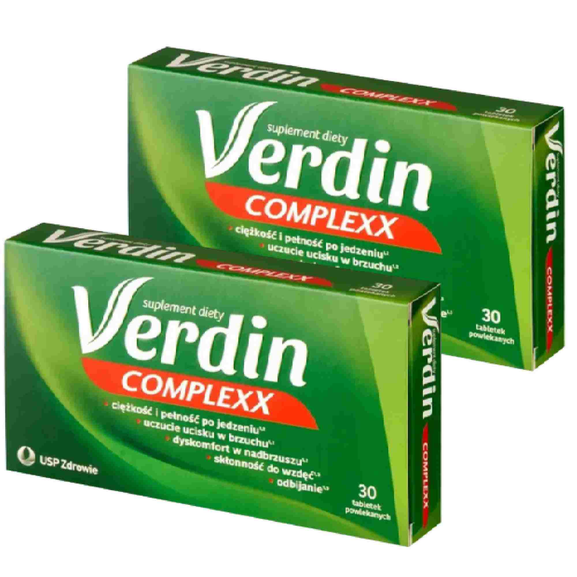 Verdin Complexx, tabletki powlekane, 2 x 30 sztuk zdjęcie