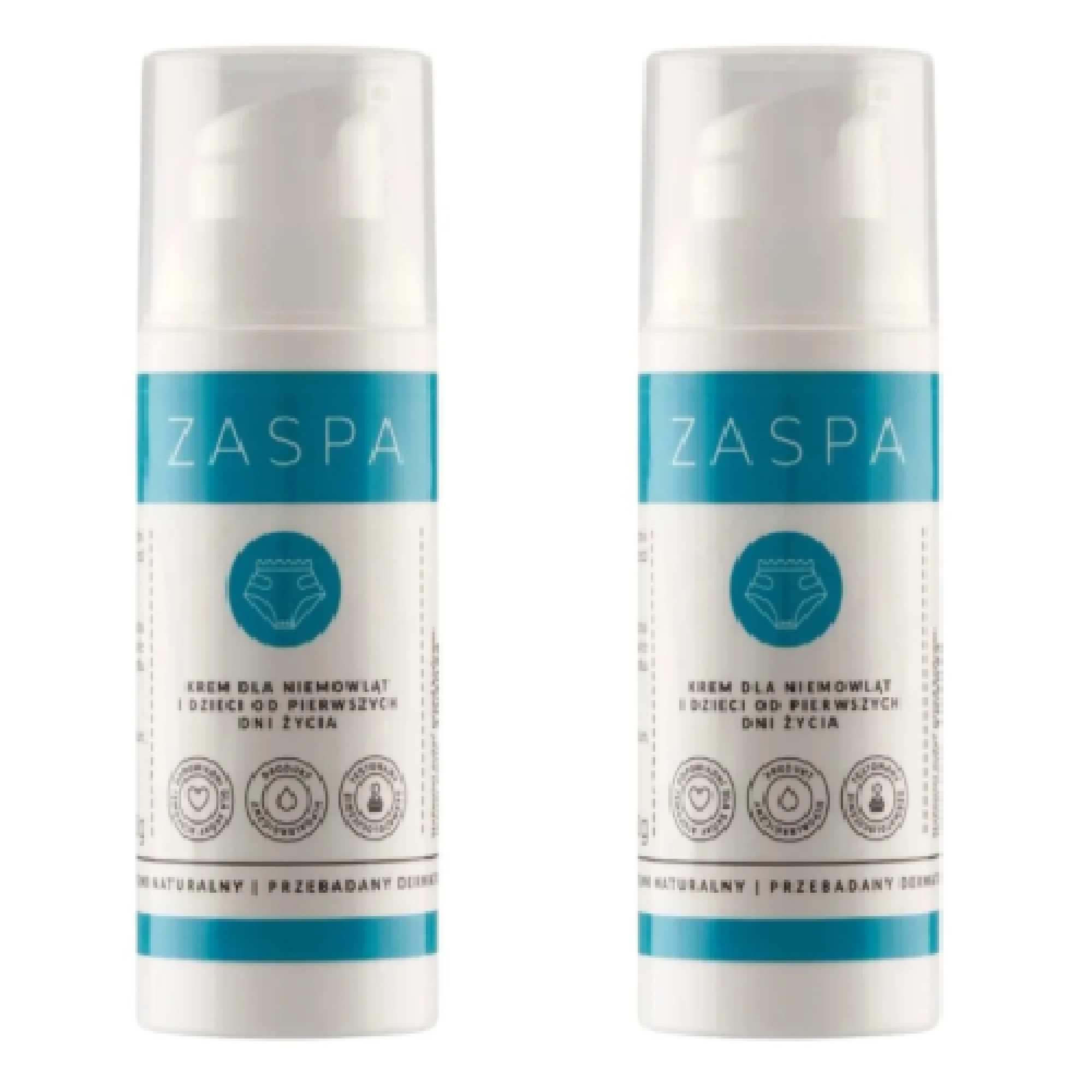 Zaspa, krem pieluszkowy od 1. dnia życia, 2 x 50 g zdjęcie